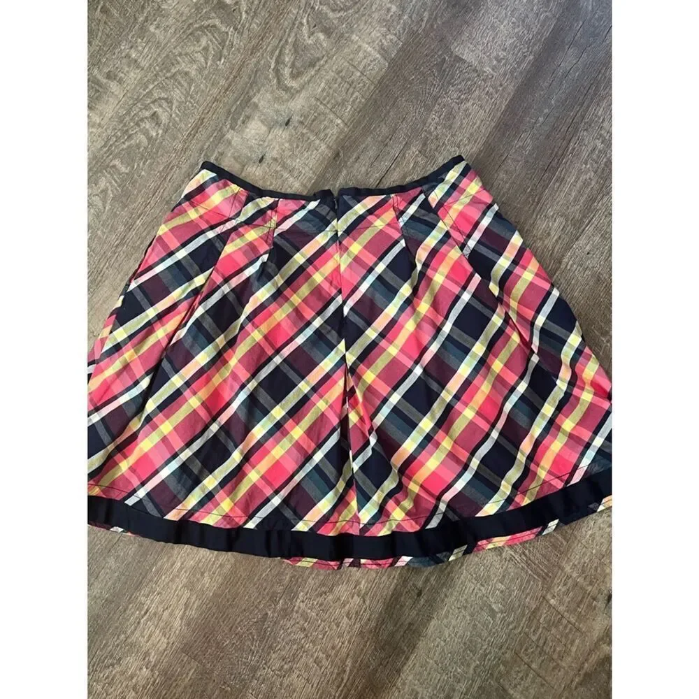 L.L. Bean Plaid Skirt-‎ Size 10 Petite